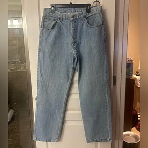 Arizona Jean Company Light Blue Relaxed Fit Men's Jeans